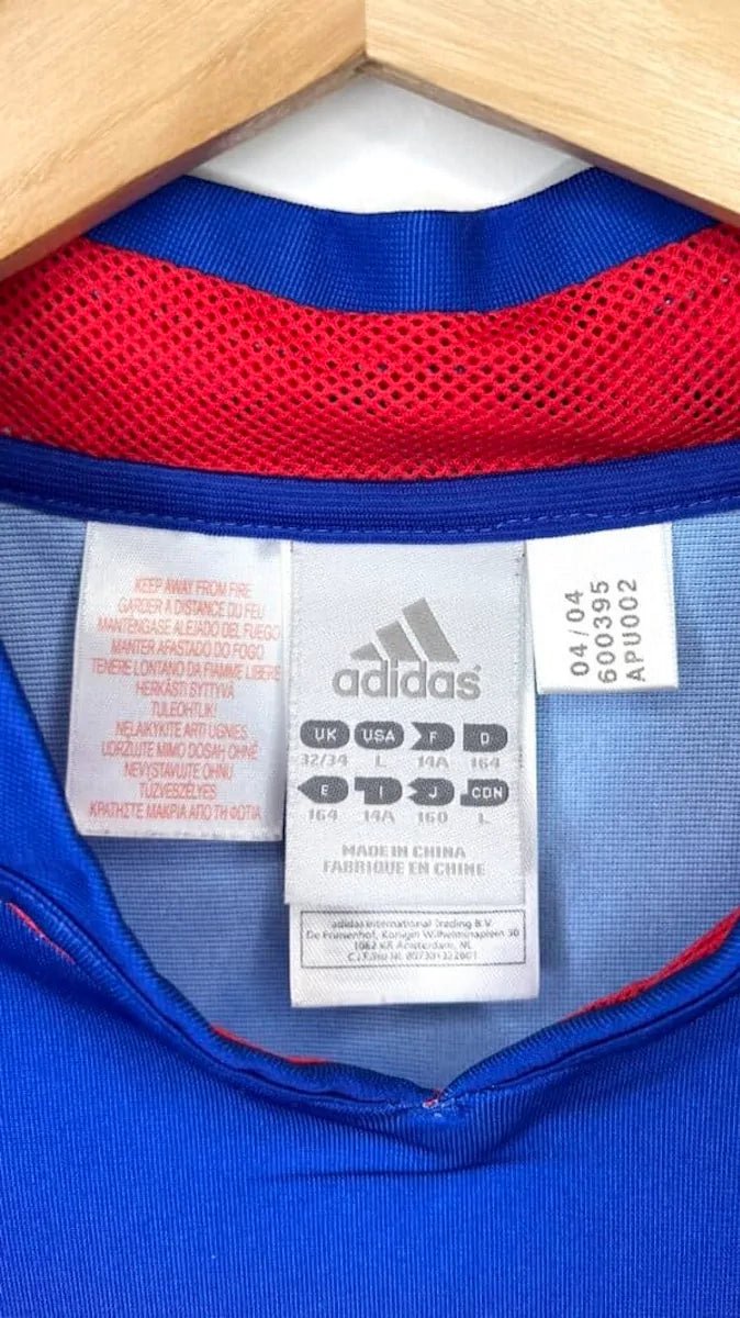 2004/06 France Domicile (14a) - Iconic Football Shop