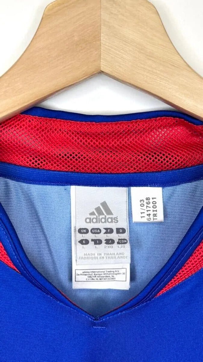 2004/06 France Domicile (L) - Iconic Football Shop