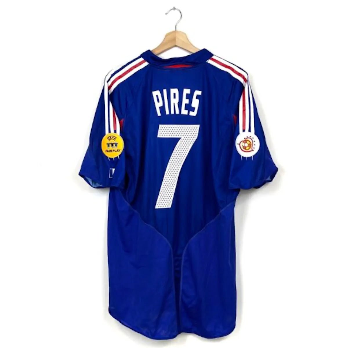 2004/06 France Domicile - Pires 7 (XL) - Iconic Football Shop