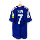 2004/06 France Domicile - Pires 7 (XL) - Iconic Football Shop