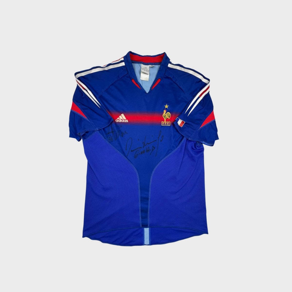 2004/06 France Domicile *SIGNÉ GINOLA - LANDREAU* (L) - Iconic Football Shop