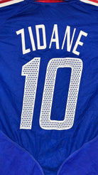 2004/06 France Domicile - Zidane 10 (L) - Iconic Football Shop