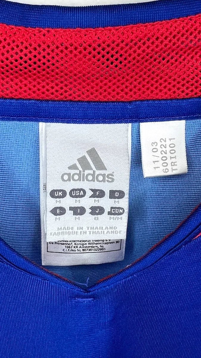 2004/06 France Domicile - Zidane 10 (M) - Iconic Football Shop