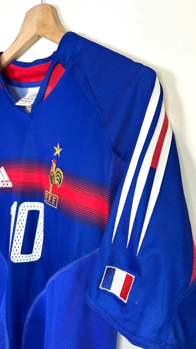 2004/06 France Domicile - Zidane 10 (S) - Iconic Football Shop