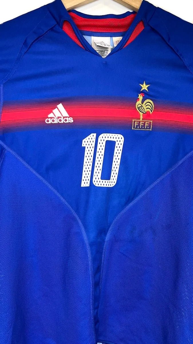 2004/06 France Domicile - Zidane 10 (S) - Iconic Football Shop
