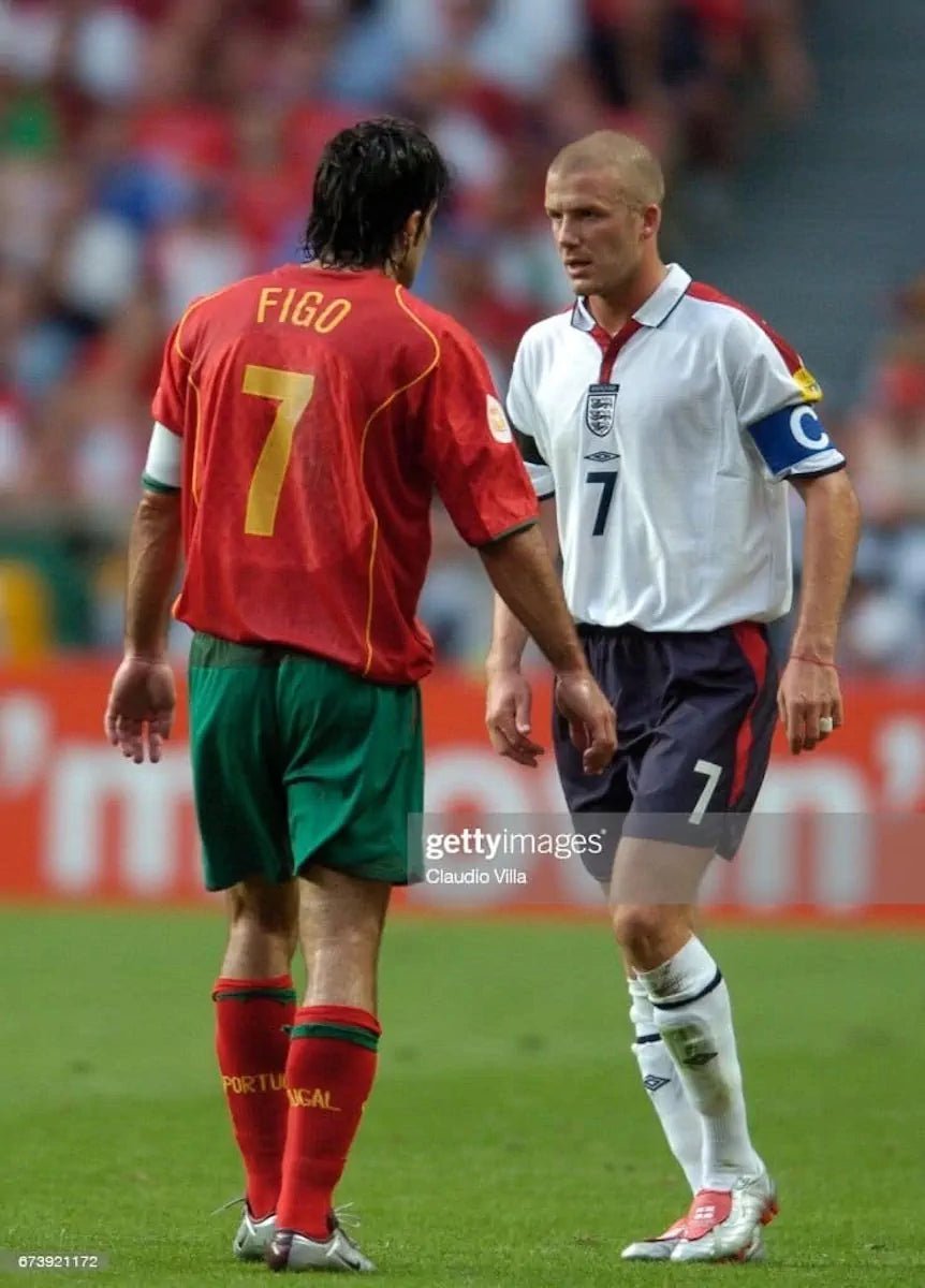 2004/06 Portugal Domicile - Figo 7 (XL) - Iconic Football Shop