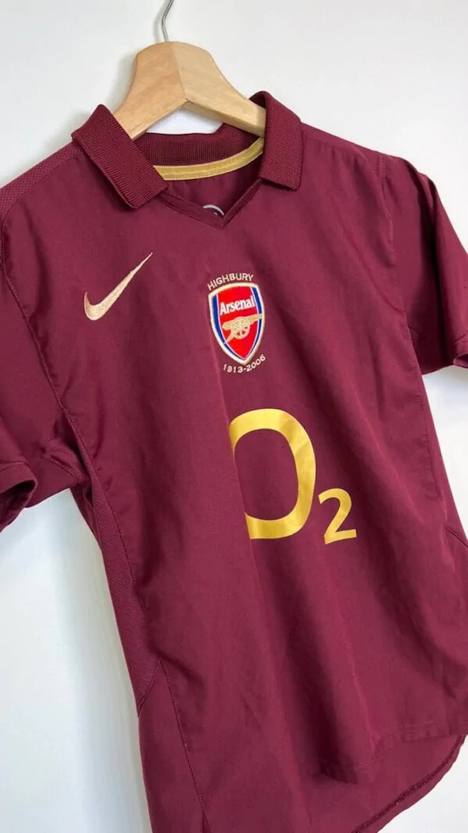 2005/06 Arsenal Domicile (10/12a) - Iconic Football Shop