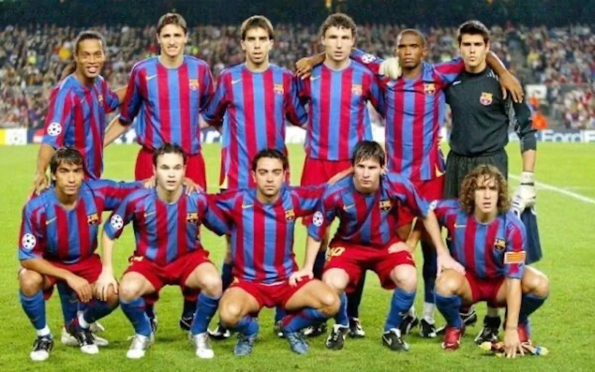 2005/06 Barcelone Domicile (M) - Iconic Football Shop