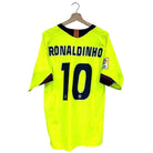 2005/06 Barcelone Extérieur - Ronaldinho 10 (L) - Iconic Football Shop