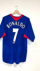2005/06 Manchester United Extérieur - Ronaldo 7 (L) - Iconic Football Shop