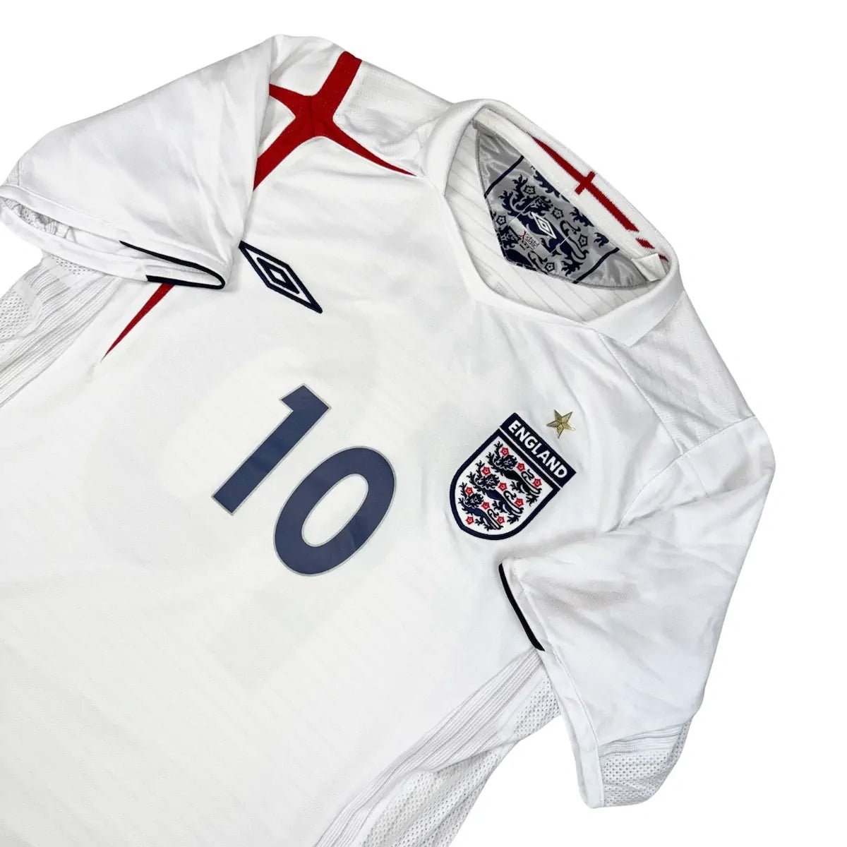 2005/07 Angleterre Domicile - Owen 10 (S) - Iconic Football Shop