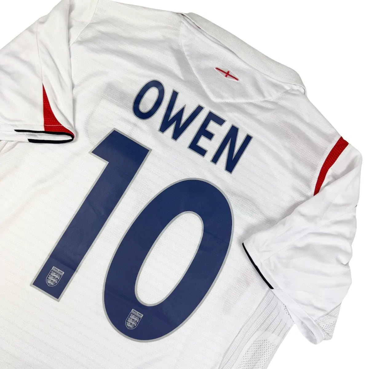 2005/07 Angleterre Domicile - Owen 10 (S) - Iconic Football Shop