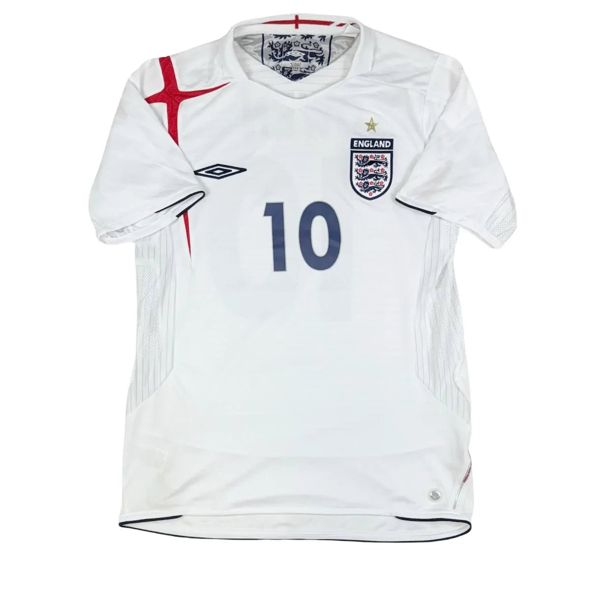 2005/07 Angleterre Domicile - Owen 10 (S) - Iconic Football Shop