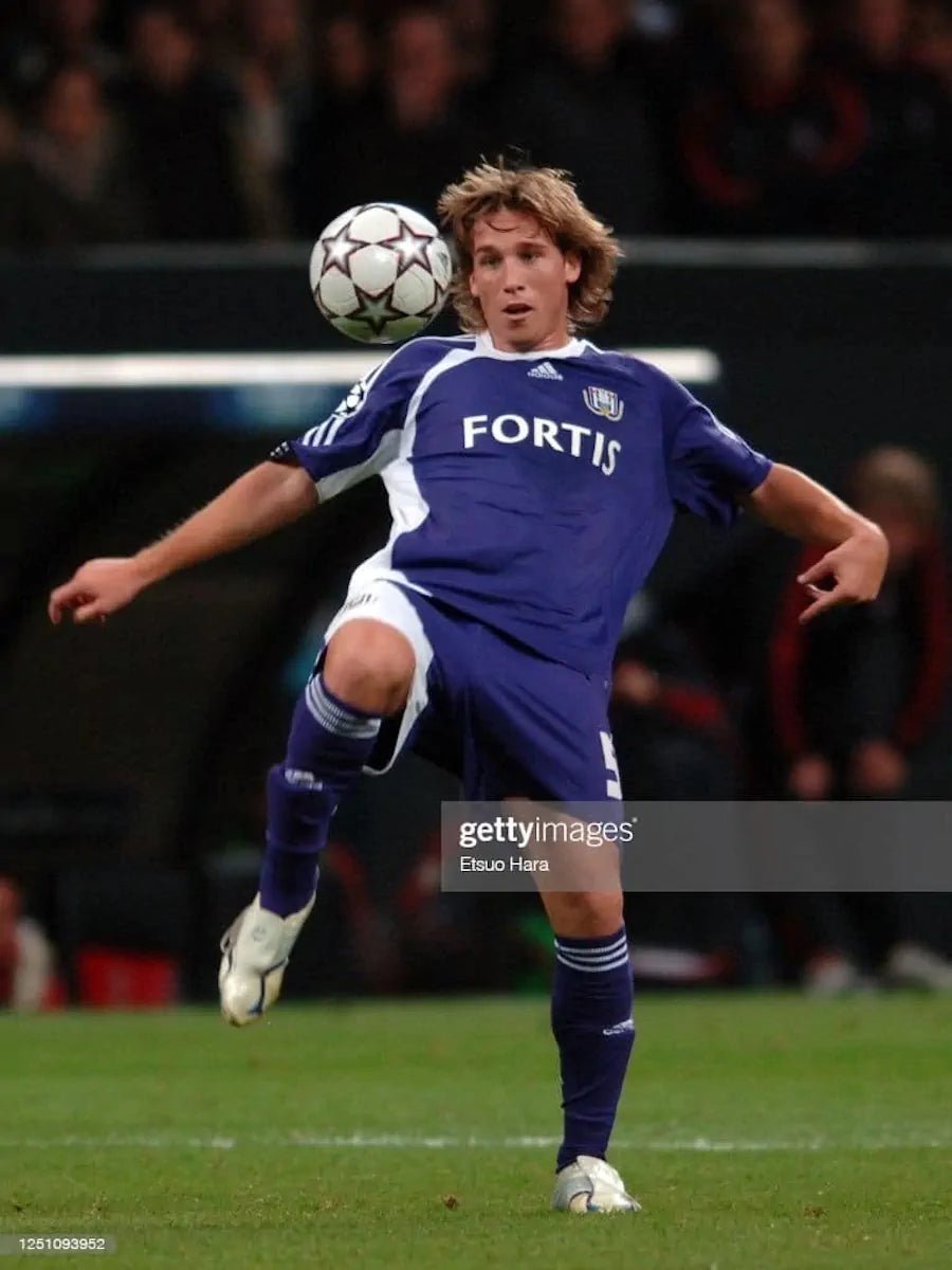 2006/07 Anderlecht Domicile - Biglia 5 (L) - Iconic Football Shop