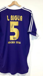 2006/07 Anderlecht Domicile - Biglia 5 (L) - Iconic Football Shop