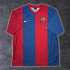 2006/07 Barcelone Domicile *BASIC* (L) - Iconic Football Shop