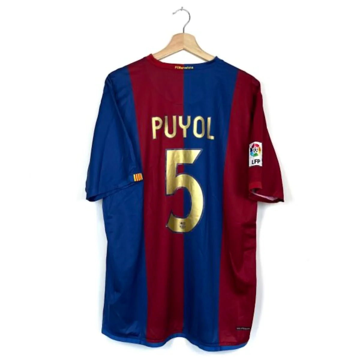 2006/07 Barcelone Domicile - Puyol 5 (XL) - Iconic Football Shop