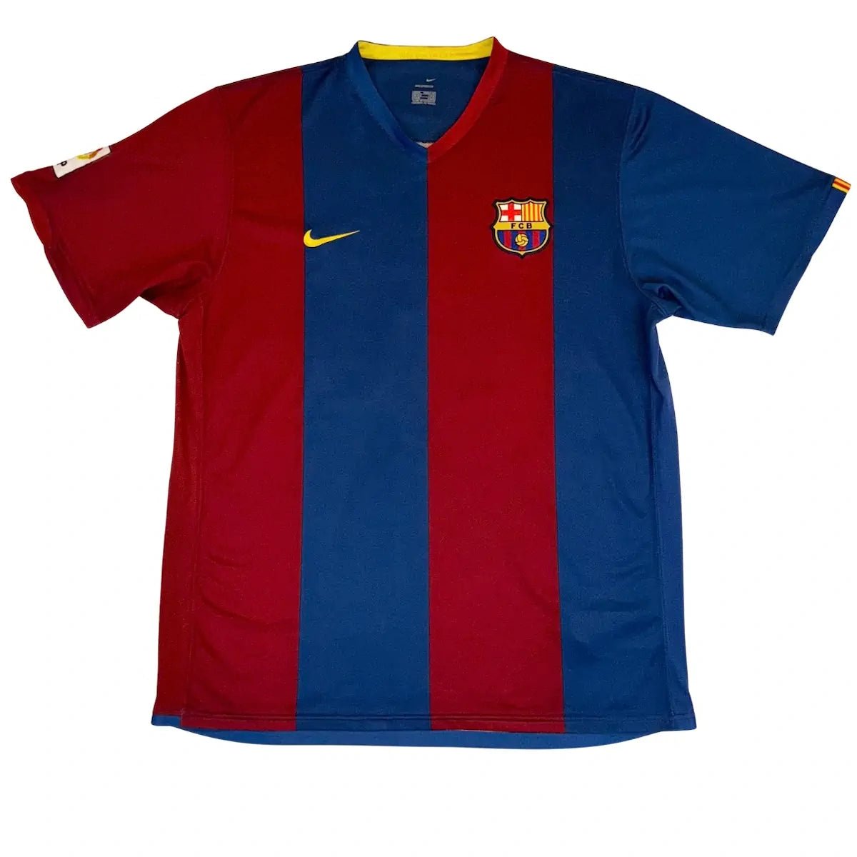 2006/07 Barcelone Domicile - Ronaldinho 10 (XL) - Iconic Football Shop
