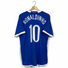 2006/07 Brésil Extérieur - Ronaldinho 10 (L) - Iconic Football Shop