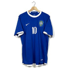 2006/07 Brésil Extérieur - Ronaldinho 10 (L) - Iconic Football Shop