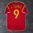 2006/07 Espagne Domicile - F. Torres 9 (S) - Iconic Football Shop