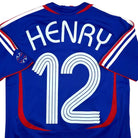 2006/07 France Domicile - Henry 12 (10a) - Iconic Football Shop