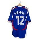 2006/07 France Domicile - Henry 12 (XL) - Iconic Football Shop