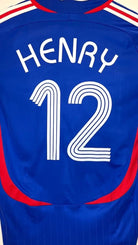 2006/07 France Domicile - Henry 12 (XL) - Iconic Football Shop