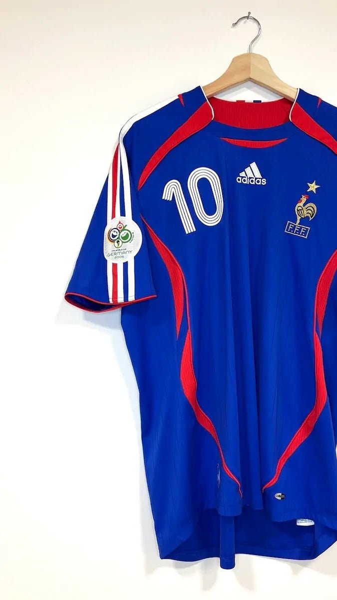 2006/07 France Domicile - Zidane 10 (L) - Iconic Football Shop