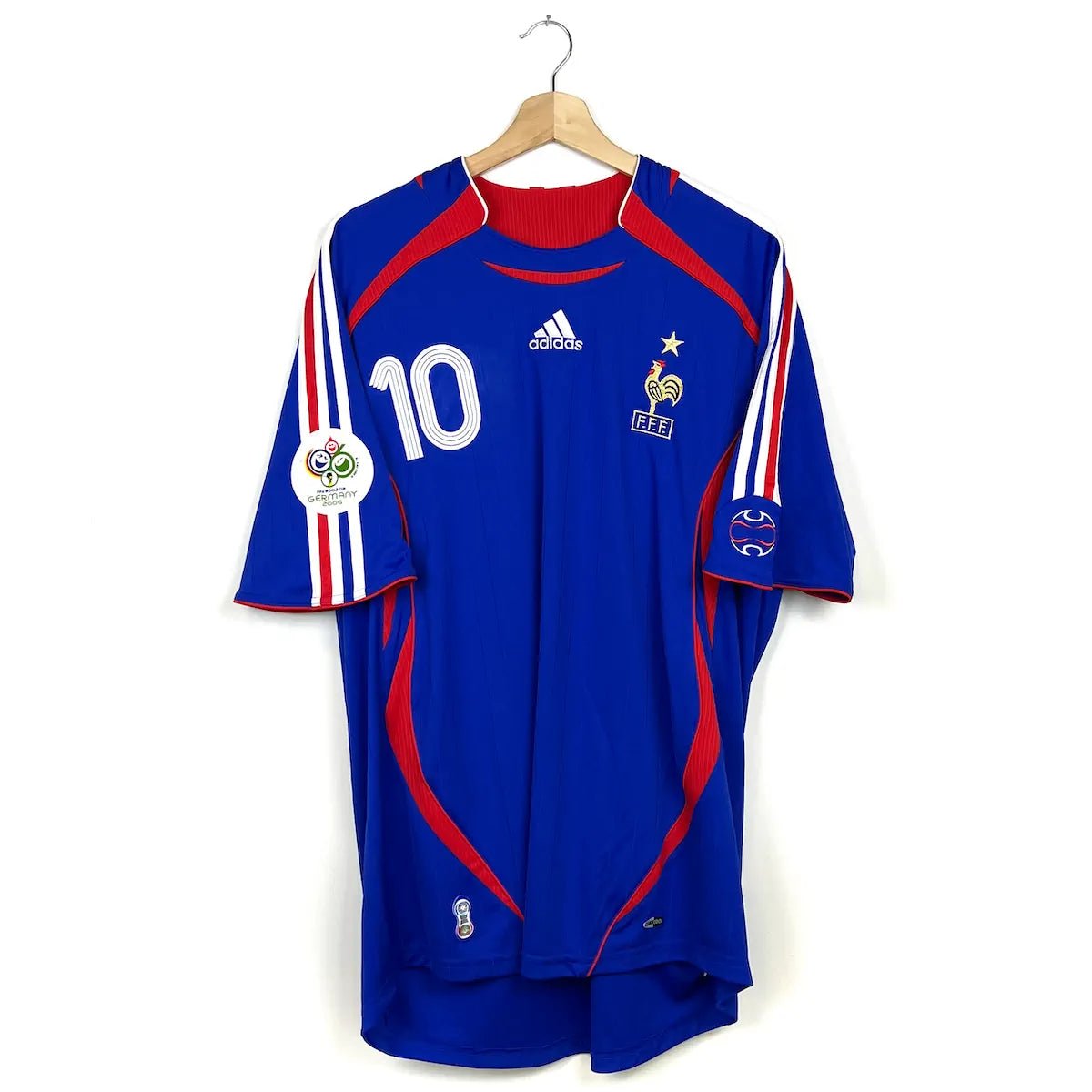 2006/07 France Domicile - Zidane 10 (XL) - Iconic Football Shop