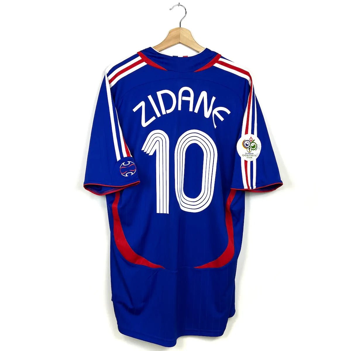 2006/07 France Domicile - Zidane 10 (XL) - Iconic Football Shop