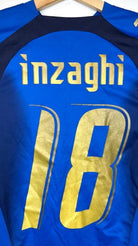 2006/07 Italie Domicile - Inzaghi 18 (XS) - Iconic Football Shop