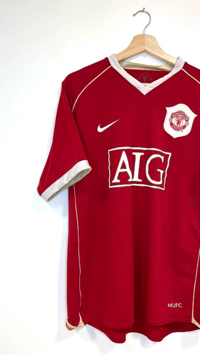 2006/07 Manchester United Domicile - Rooney 8 (L) - Iconic Football Shop