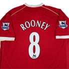 2006/07 Manchester United Domicile - Rooney 8 (XL) - Iconic Football Shop