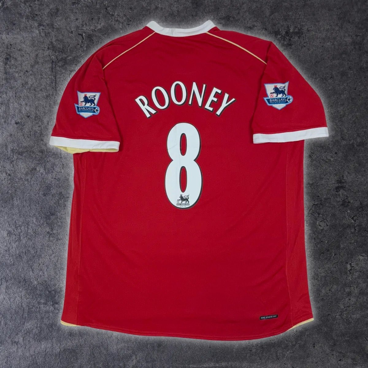 2006/07 Manchester United Domicile - Rooney 8 (XL) - Iconic Football Shop