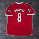 2006/07 Manchester United Domicile - Rooney 8 (XL) - Iconic Football Shop