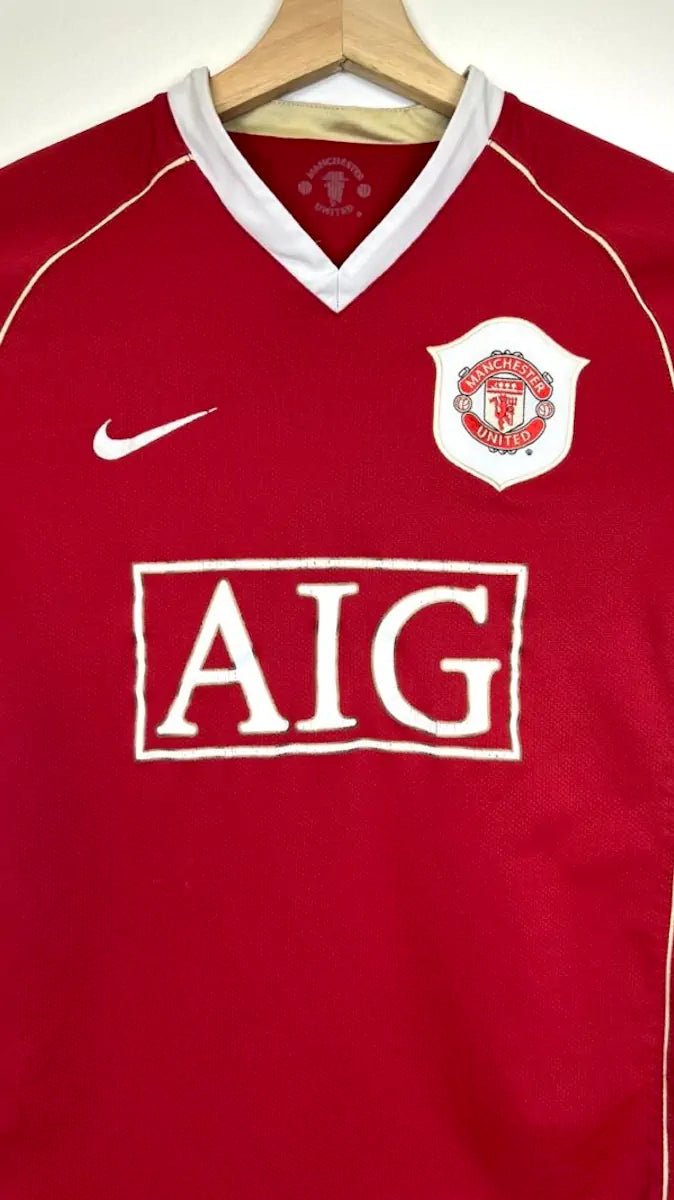2006/07 Manchester United Domicile (S) - Iconic Football Shop