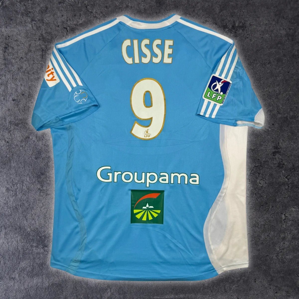 2006/07 OM Extérieur - Cisse 9 (2XL) - Iconic Football Shop