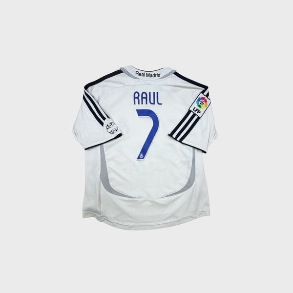 2006/07 Real Madrid Domicile - Raul 7 (8a) - Iconic Football Shop