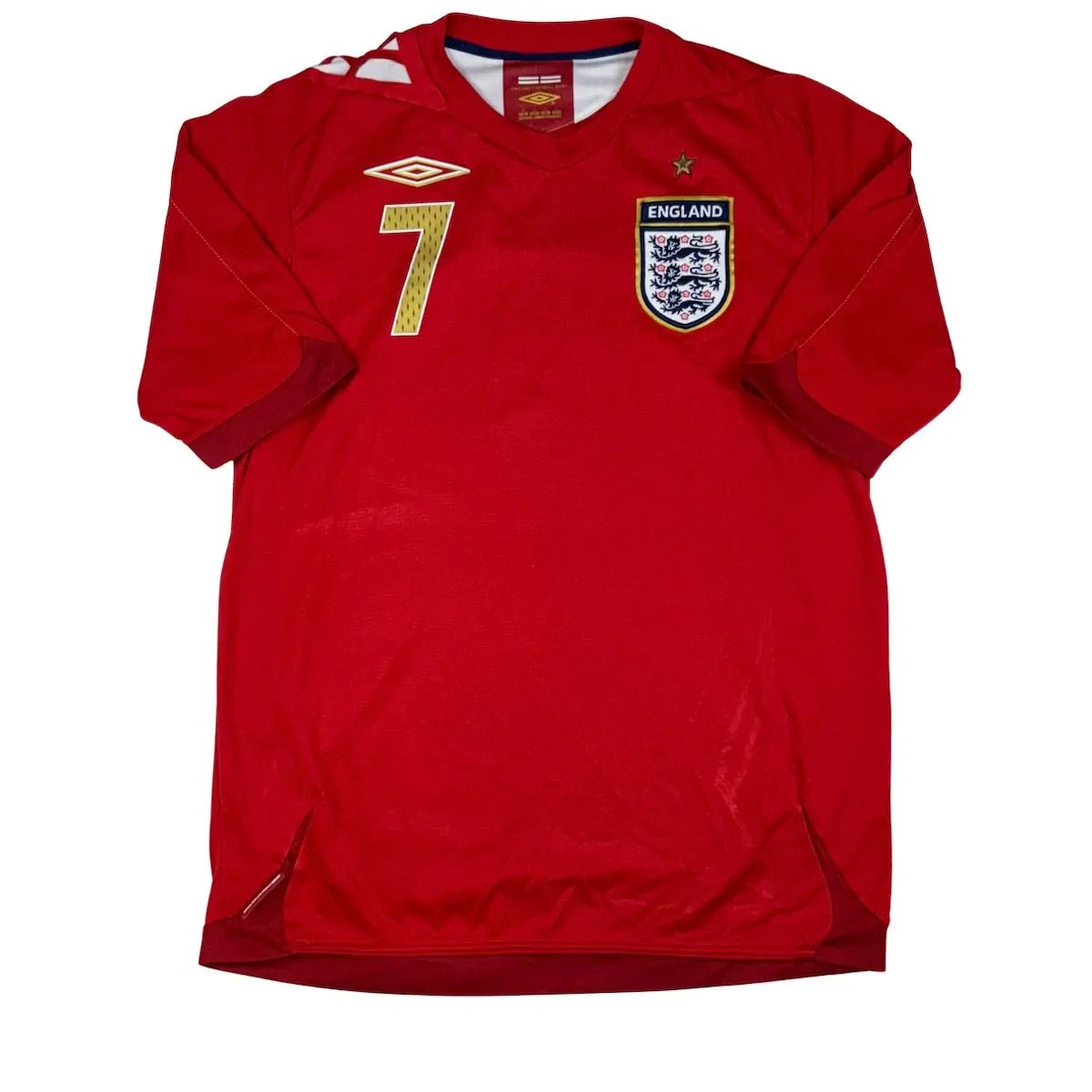 2006/08 Angleterre Domicile - Beckham 7 (M) - Iconic Football Shop