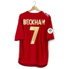 2006/08 Angleterre Extérieur - Beckham 7 (XL) - Iconic Football Shop