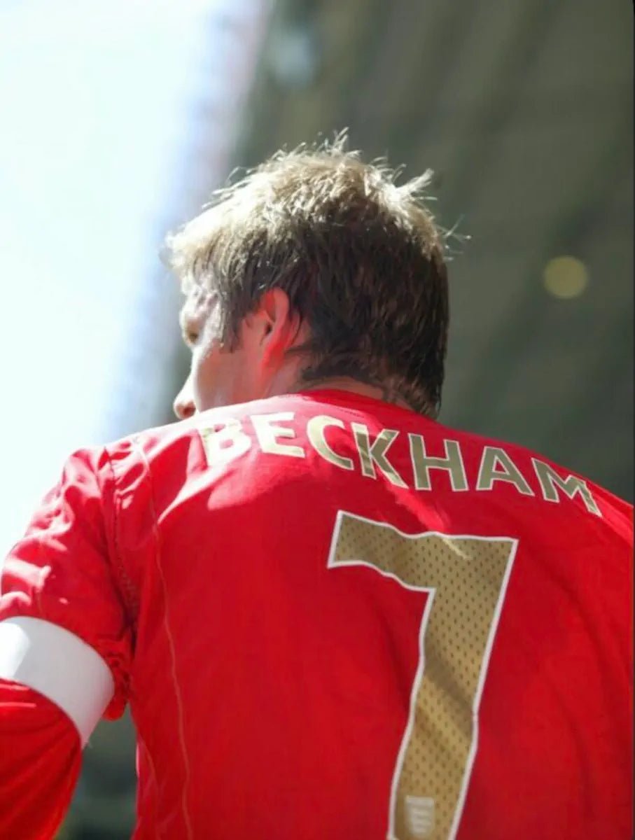 2006/08 Angleterre Extérieur - Beckham 7 (XL) - Iconic Football Shop