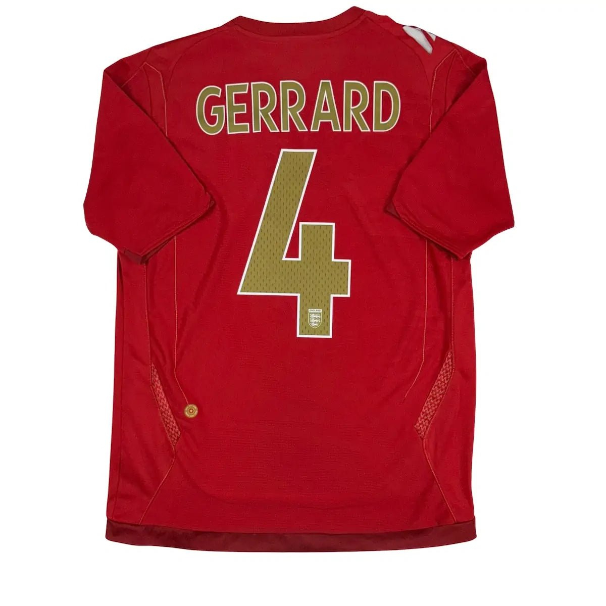 2006/08 Angleterre Extérieur - Gerrard 4 (M) - Iconic Football Shop