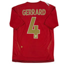 2006/08 Angleterre Extérieur - Gerrard 4 (M) - Iconic Football Shop