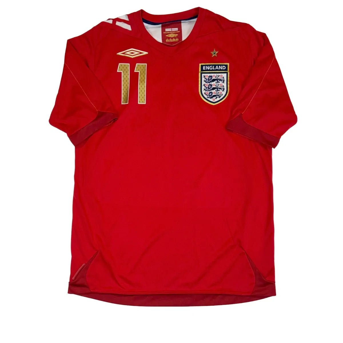 2006/08 Angleterre Extérieur - J.Cole 11 (M) - Iconic Football Shop
