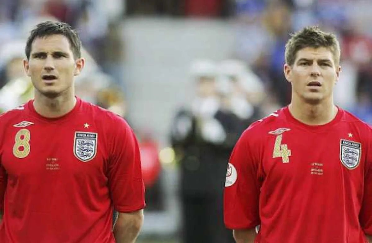 2006/08 Angleterre Extérieur - Lampard 8 (L) - Iconic Football Shop