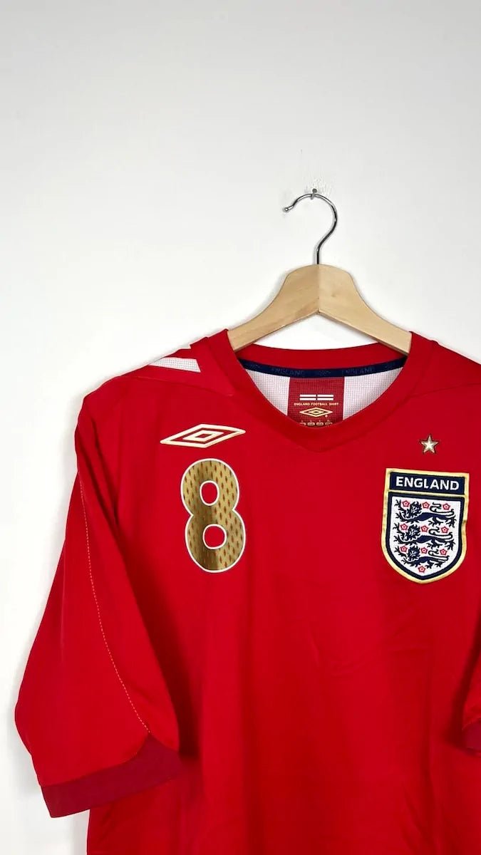 2006/08 Angleterre Extérieur - Lampard 8 (L) - Iconic Football Shop