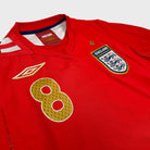 2006/08 Angleterre Extérieur - Lampard 8 (S) - Iconic Football Shop