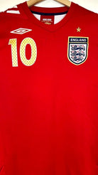 2006/08 Angleterre Extérieur - Owen 10 (L) - Iconic Football Shop