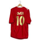 2006/08 Angleterre Extérieur - Owen 10 (L) - Iconic Football Shop